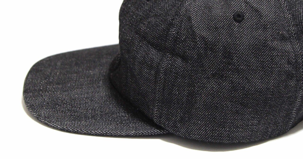 7 PALETOWN×NOROLL Develop Black Denim Cap｜無地キャップマニア