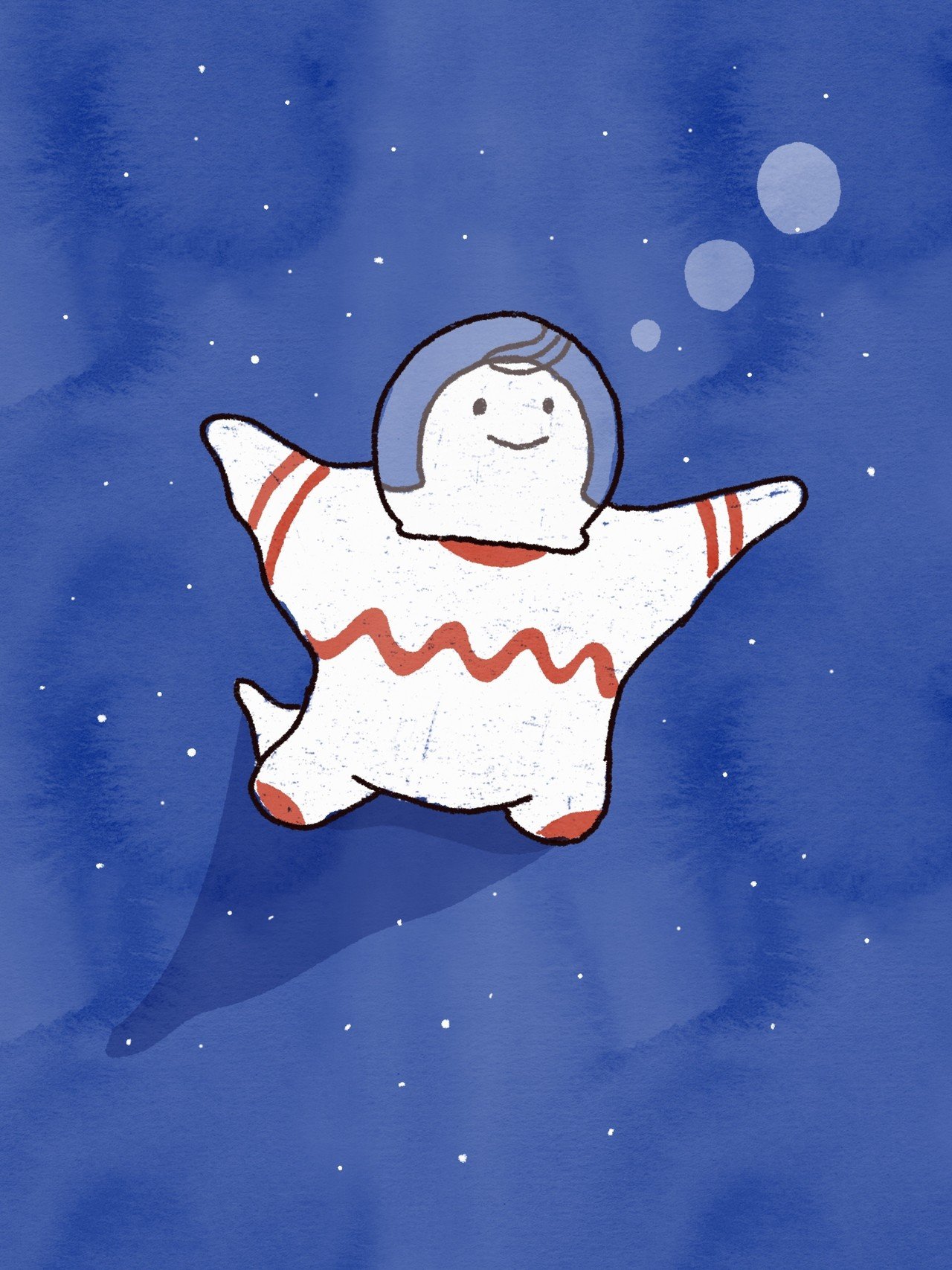 どうせ自己満足だしと言い聞かせて無になる イラスト イラストレーション 絵 日記 やまざきももこ Note