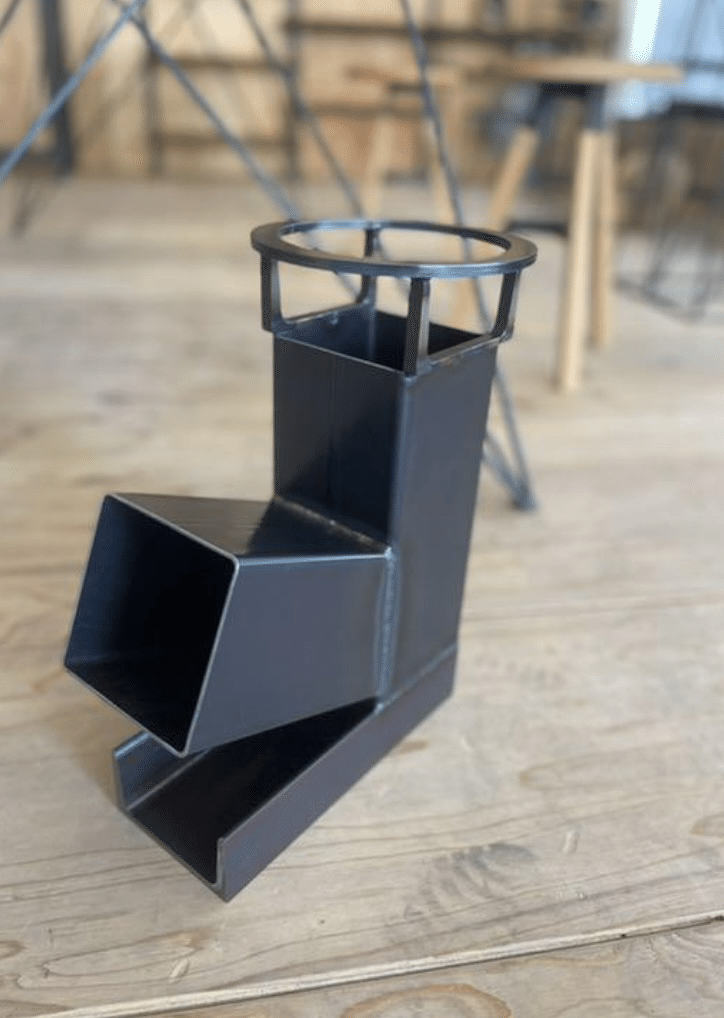 山林開拓 ロケットストーブの作り方｜shinmr
