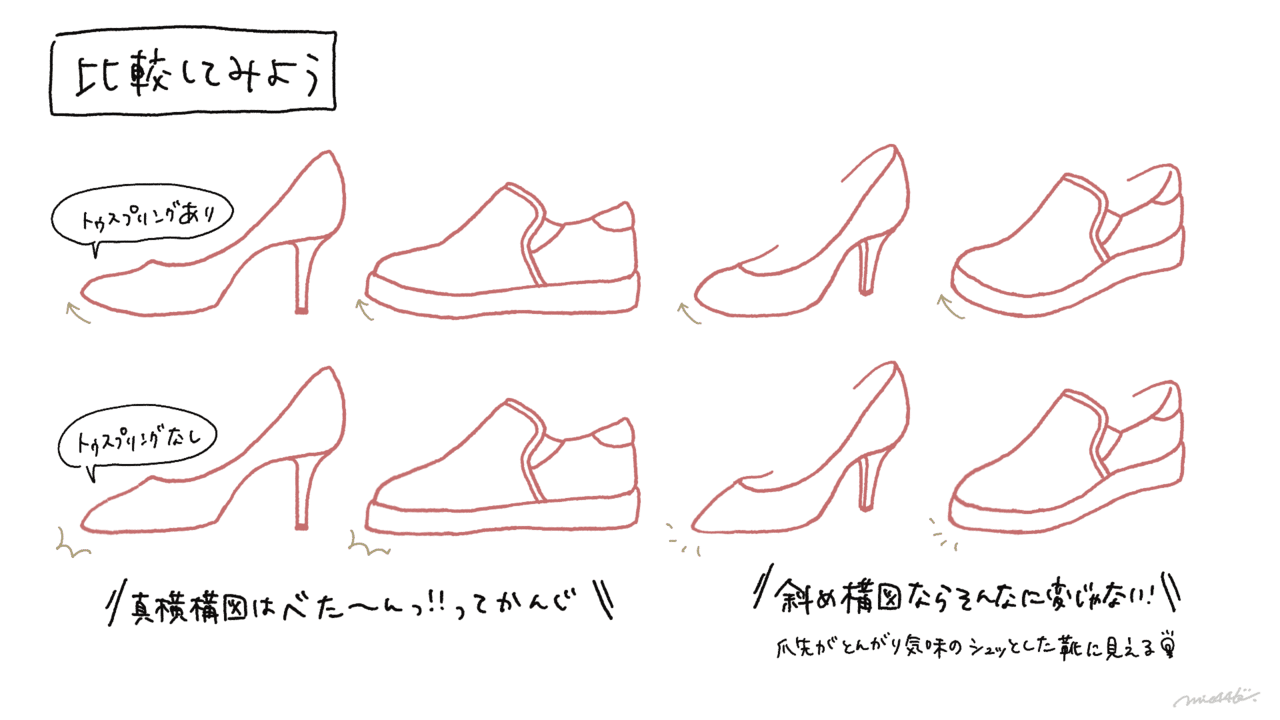 靴デザイナーが解説 靴イラストの描き方 みえ 靴illustrator Note