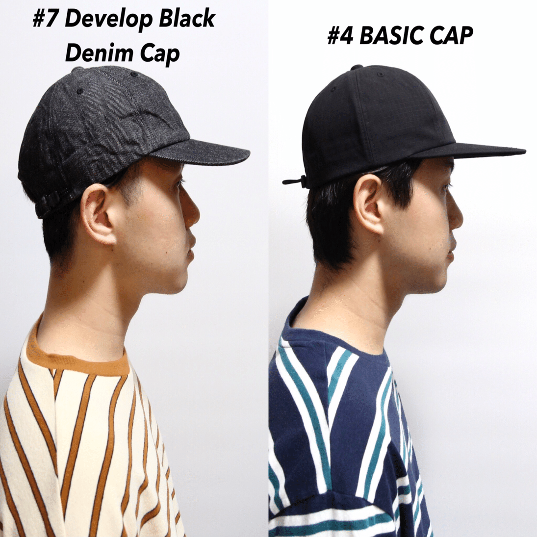 帽子 PALETOWN NOROLL Develop Black Denim Cap 7 PALETOWN×NOROLL Develop Black Denim Cap｜無地キャップマニア