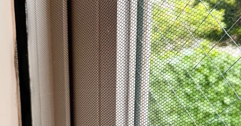 虫対策 網戸がない窓に網戸を付けた Pictoria Note 虫対策 網戸がない窓に網戸を付けた Pictoria Note
