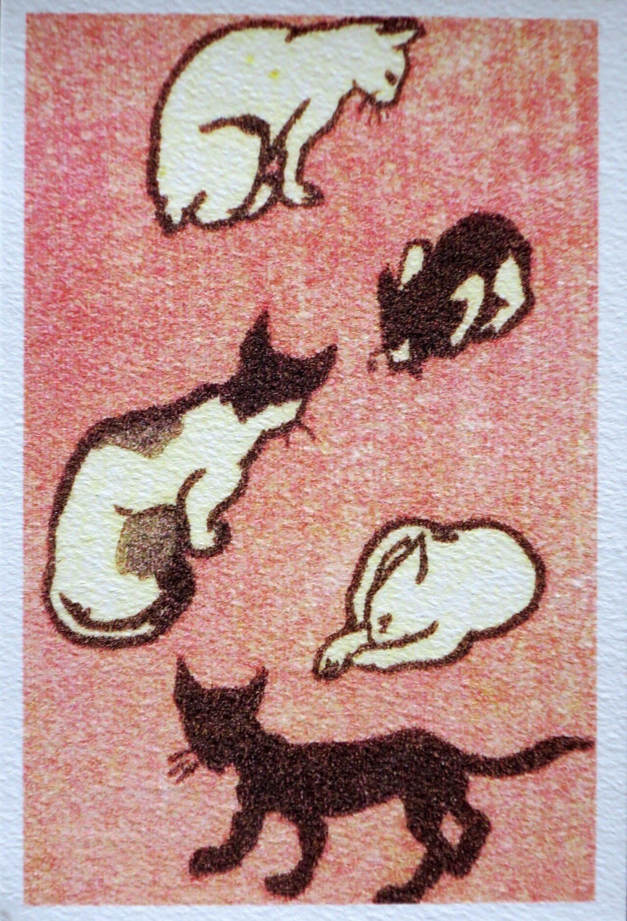 ねこてい◾️竹久夢二　額付き　2点 ねこてい◾️竹久夢二 額付き 2点 ねこてい様専用◾️竹久