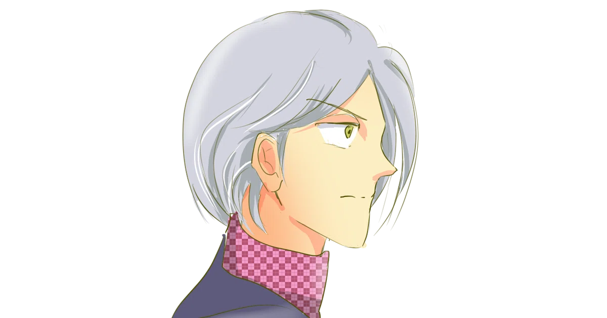 横顔む逆