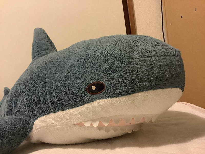 サメぬい修繕大作戦 復活のイケアシャーク むすみ Note サメぬい修繕大作戦 復活のイケアシャーク むすみ Note