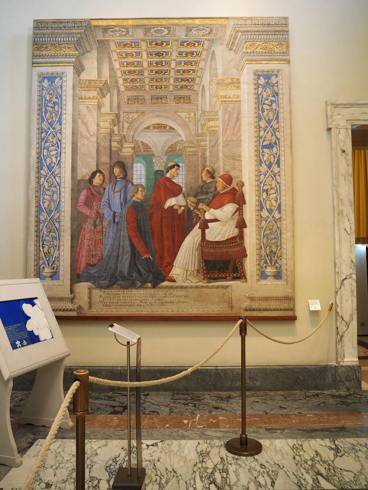 ヴァチカン美術館（Musei Vaticani）vol.6 ：ラファエロの大型絵画に