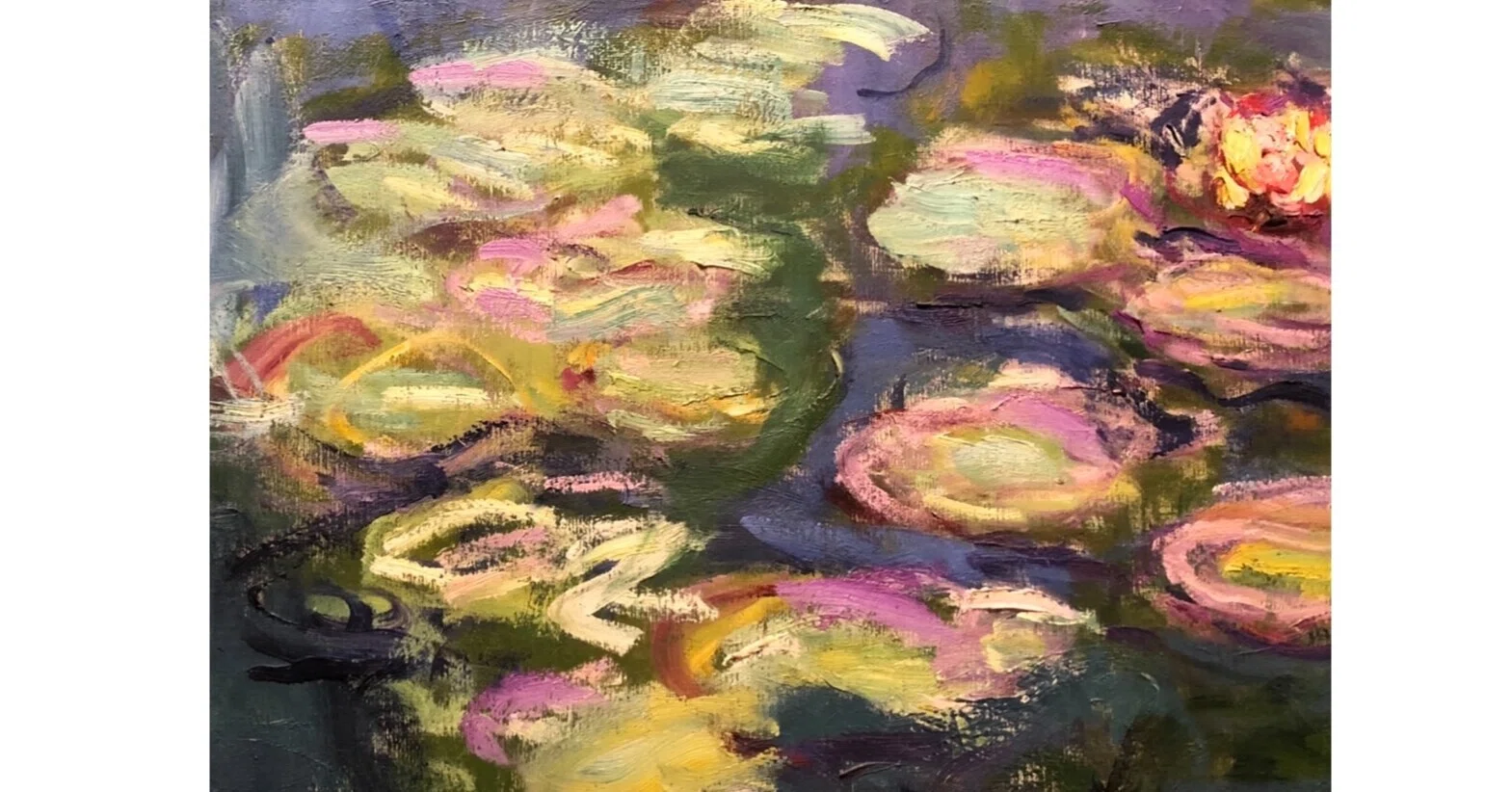 【ヴェロヴァ 小さな花】 絵画ヨーロッパ 広大な森の中で小さな「花」に注目｜Le yusée