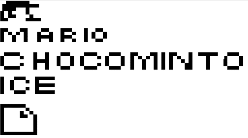 ブロック要素でドット絵作ってみた ちょこみんと Note