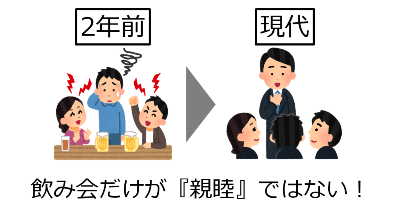 関係構築 飲み会の時代はもう終わり スマートに 仲間 になる方法 ケツアゴ課長 基礎社仕事力upの家庭教師 フォロバ100 Note