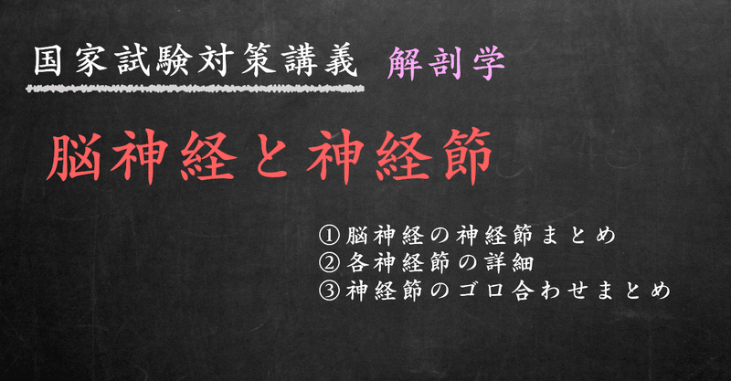 解剖学 図解イラストとゴロあわせで簡単 脳神経と神経節の組み合わせ の覚え方 森元塾 国家試験対策 Note 解剖学 図解イラストとゴロあわせで簡単 脳神経と神経節の組み合わせ の覚え方 森元塾 国家試験対策 Note