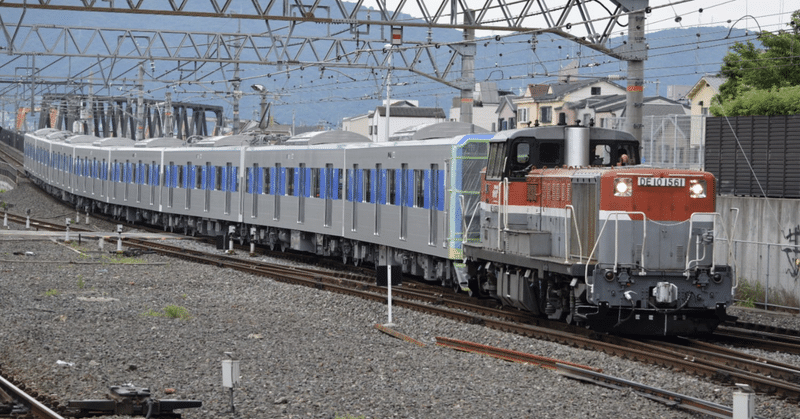 甲種輸送/公式試運転 - 学研都市線|はんわ|note 甲種輸送/公式試運転 - 学研都市線|はんわ|note