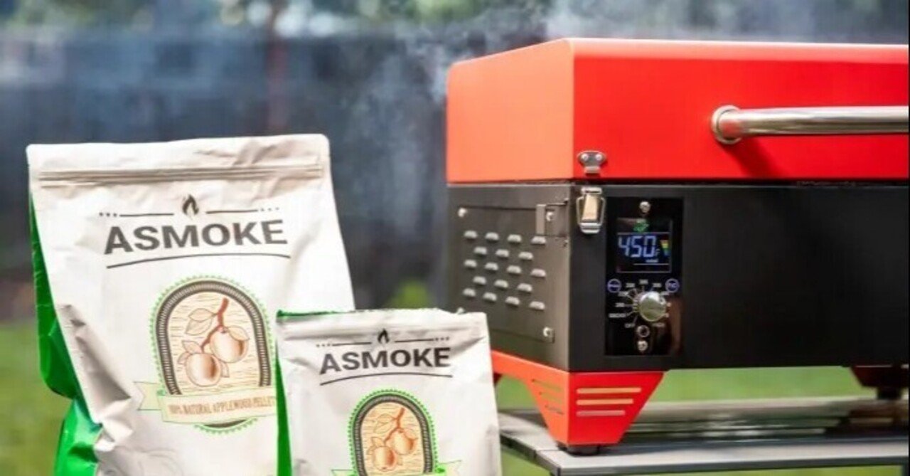 新品 ASMOKE グリル ポータブル スモーク 4-6人用 燻製～直火焼