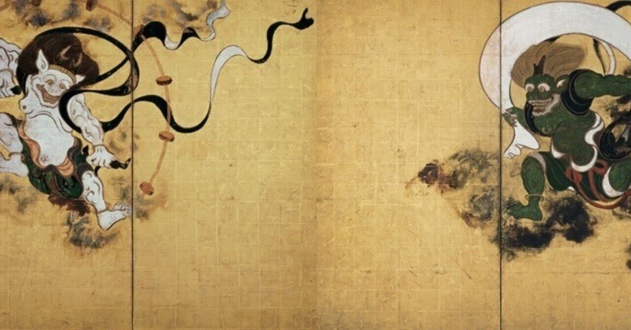 俵屋宗達「風神雷神像図」解説｜Kozuka