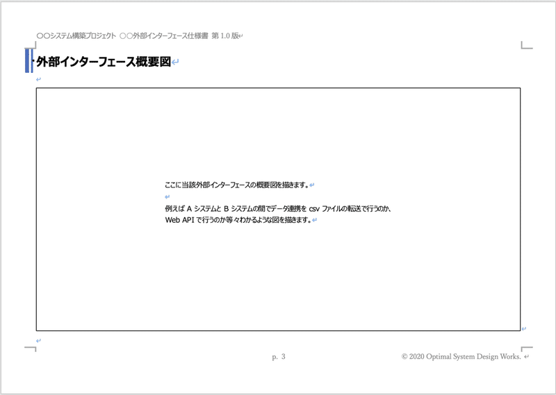 基本設計書のテンプレート Shinji Yamaguchi Note