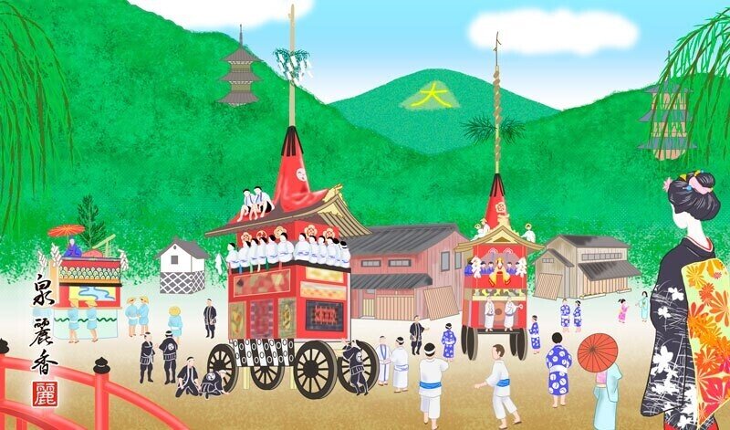 祇園祭りの風景02