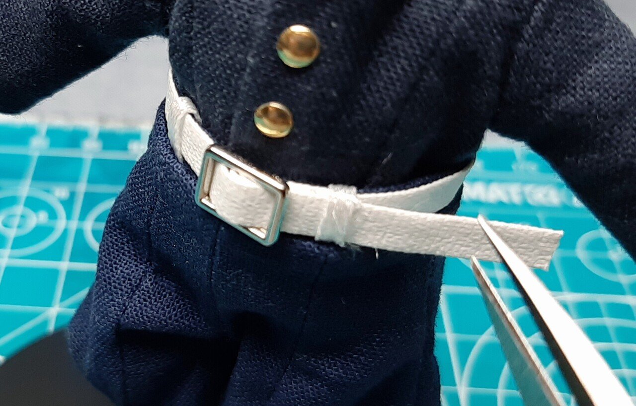 小さいドール用のベルトの作り方 ぽんこ Note 小さいドール用のベルトの作り方 ぽんこ Note