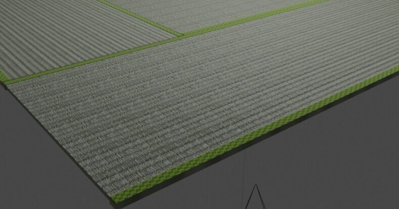Blender 例の部屋を作る 2 畳編 かびねこ Note