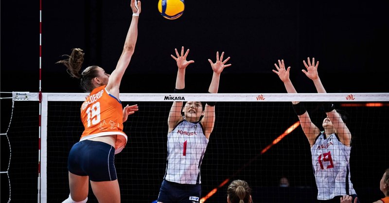 第3週目初戦日本を知る名将率いるオランダとの激戦 日本代表女子 ネーションズリーグ7日目 20210606 daityan1009kurage note