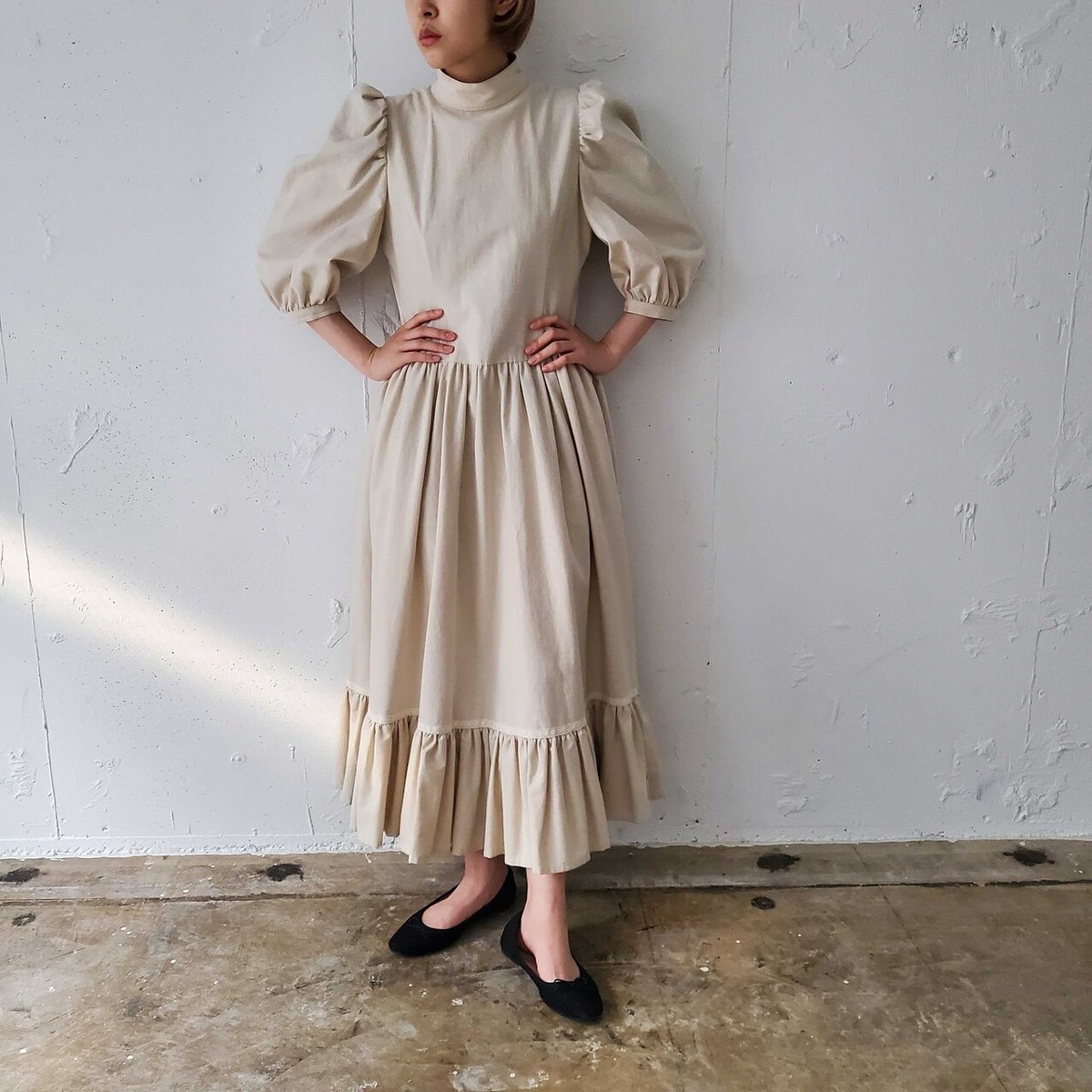 6/9の販売情報】ようこそクレイジーガーデン🌷【ハイネックギャザー  