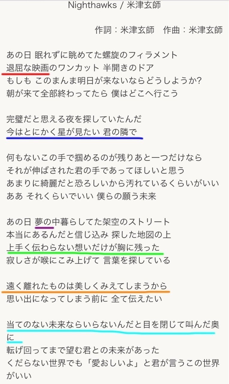 米津玄師考察大会 土部屋 Note