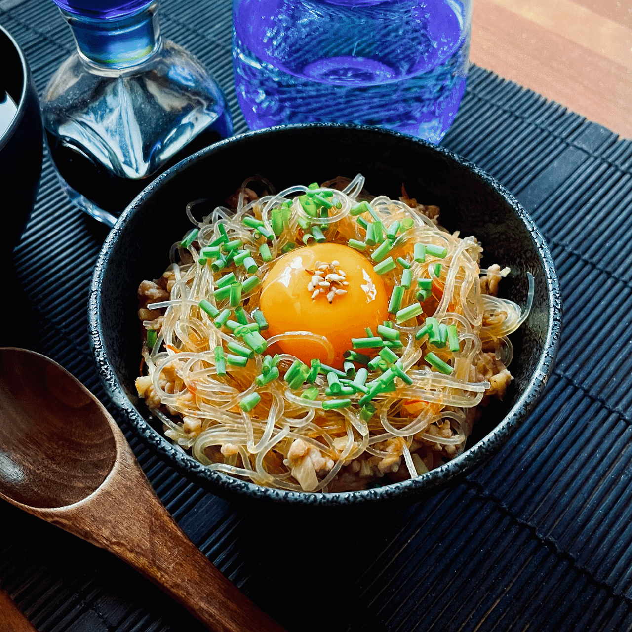麻婆春雨丼 As Note