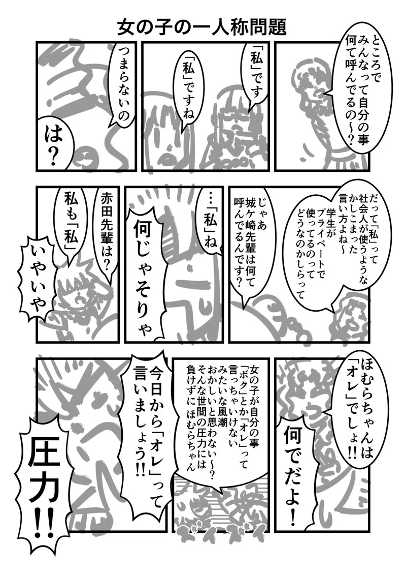 漫画制作日記 4 ネーム2本と 一人飯問題 について 原田一耕一 Note