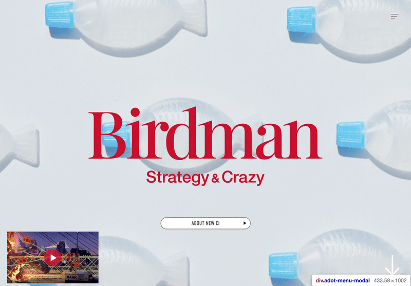 Birdman　メインビジュアル