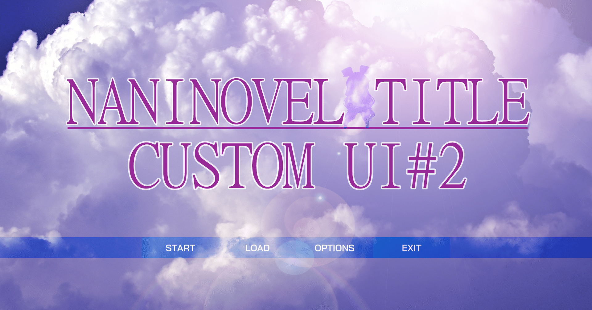Unitynaninovelのタイトル画面uiをカスタマイズする手順 梅しらす ひたすら楽してゲーム制作 Note