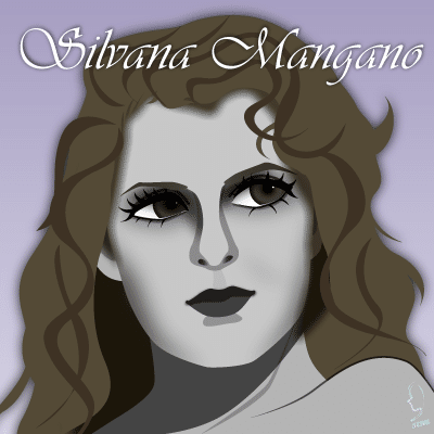 イタリアの大女優 シルヴァーナ マンガーノ のイラスト 輝っち Note イタリアの大女優 シルヴァーナ マンガーノ のイラスト 輝っち Note