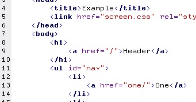 HTML基礎まとめ