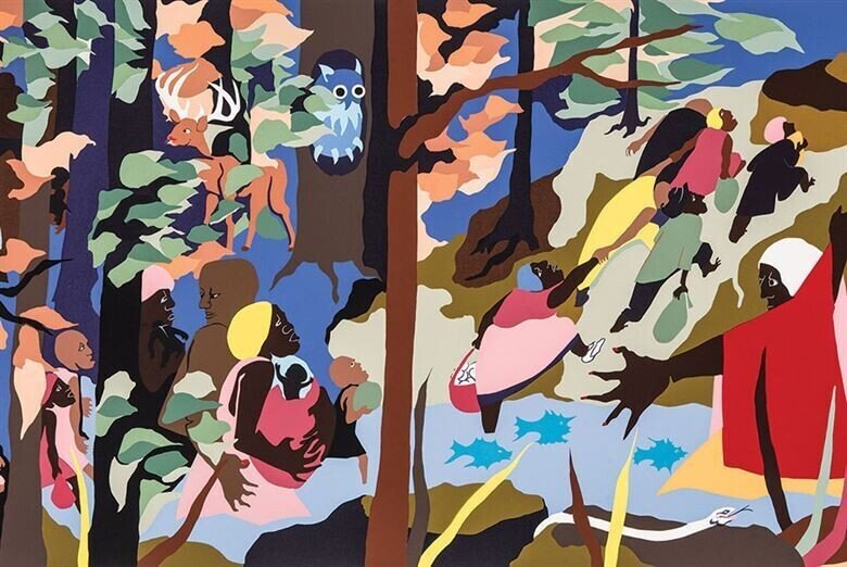 Jacob Lawrence ジェイコブ ローレンス アートプリント MOMA