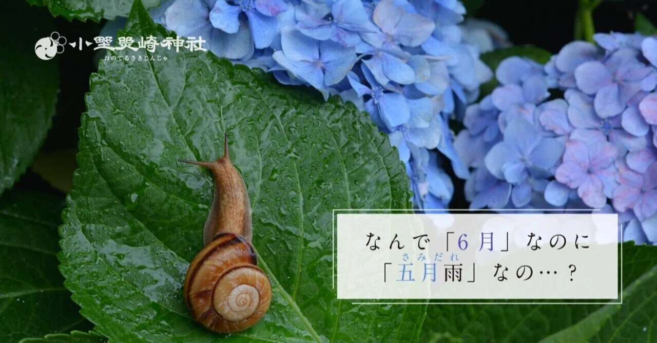 なぜ「6月」なのに「五月雨（さみだれ）」なの？ 梅雨の謎を解決