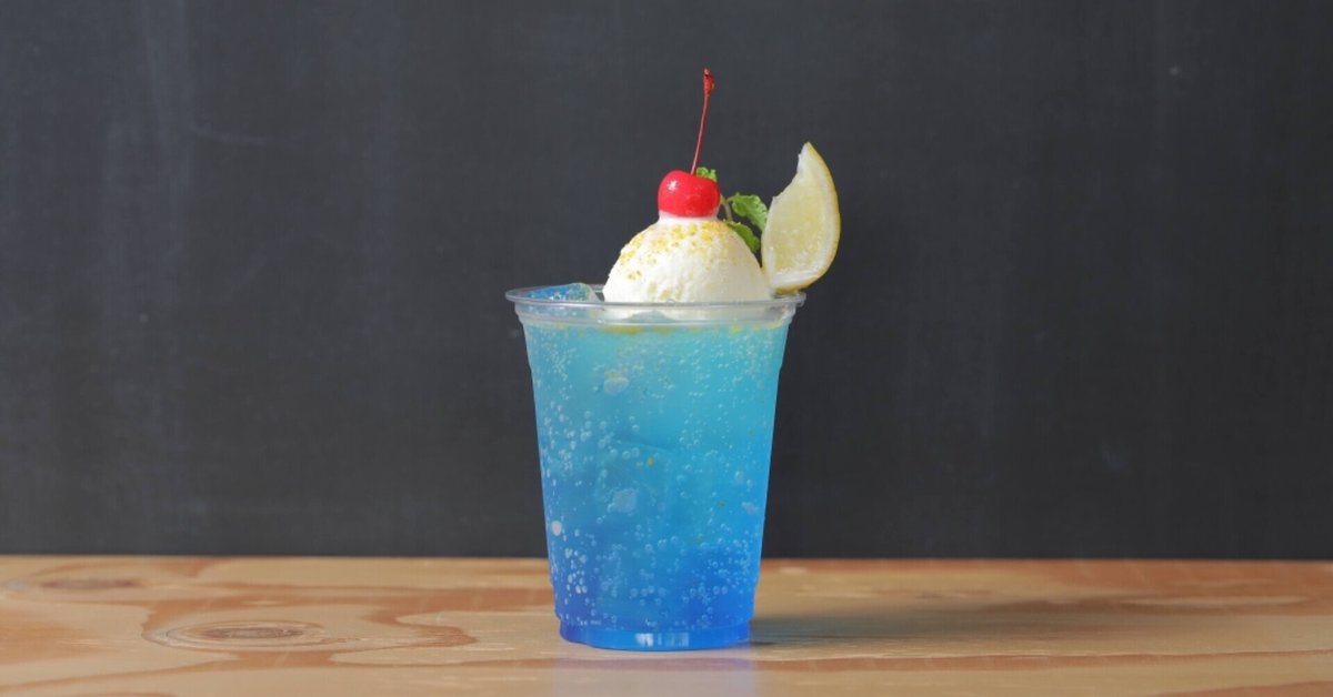 クリームソーダカツオ 錦江湾ｸﾘｰﾑｿｰﾀﾞ｜MINATO CAFE