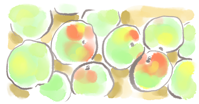 楽しむイラスト練習記 絵手紙風 はじめました しち Note
