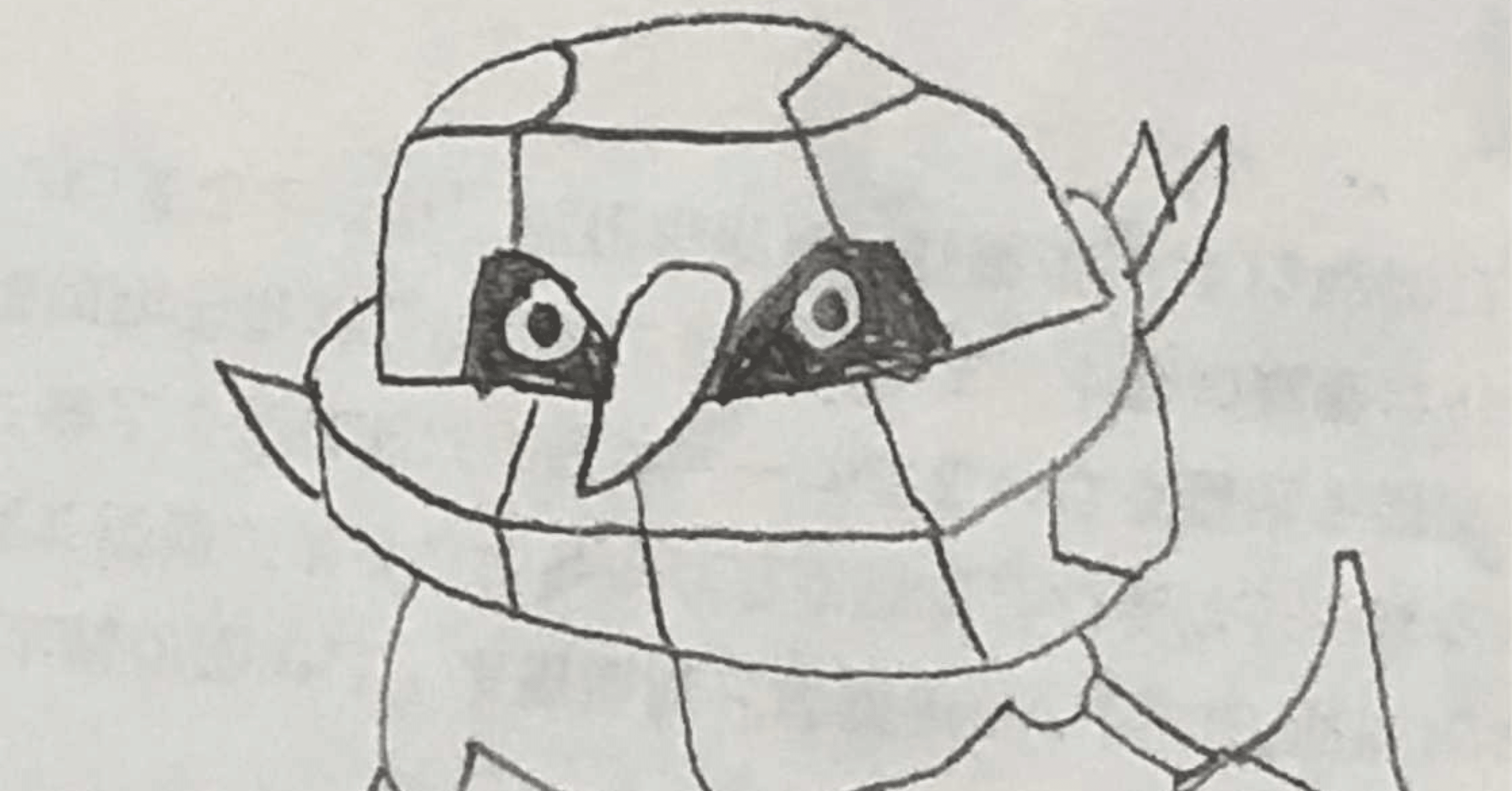 鉛筆画 ダンバル メタング 長女作 Jr Note 鉛筆画 ダンバル メタング 長女作 Jr Note