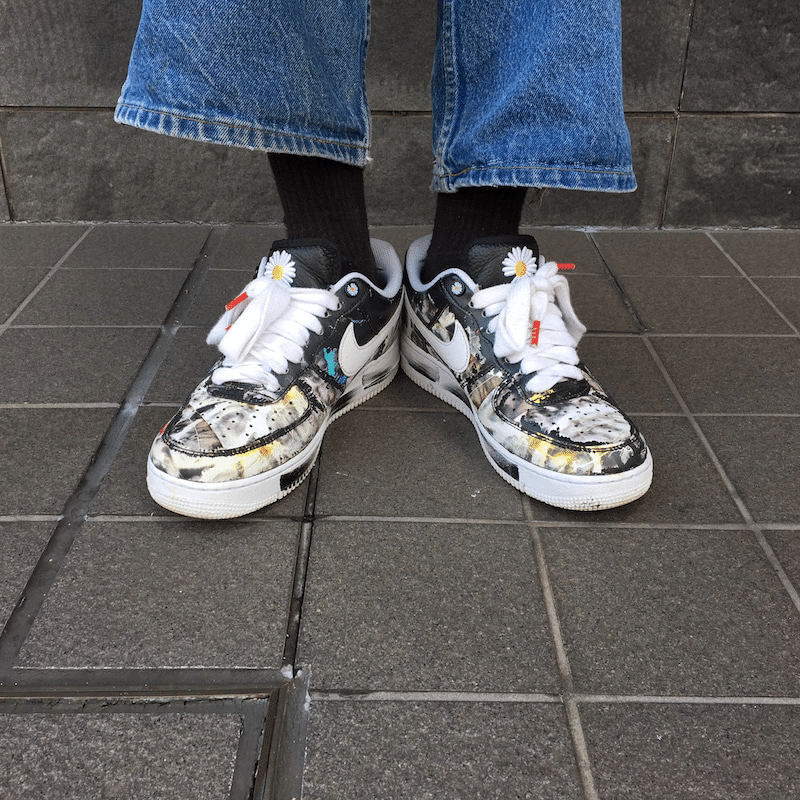 G-DRAGON NIKE AIR FORCE 1 PARA-NOIS｜Snkrsおじさん