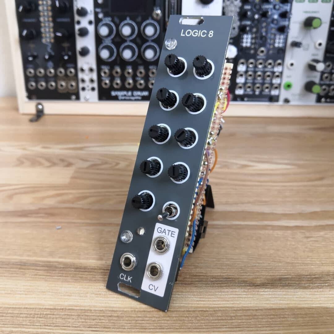450円で作るCV/gate 8step シーケンサー-モジュラーシンセ自作｜HAGIWO