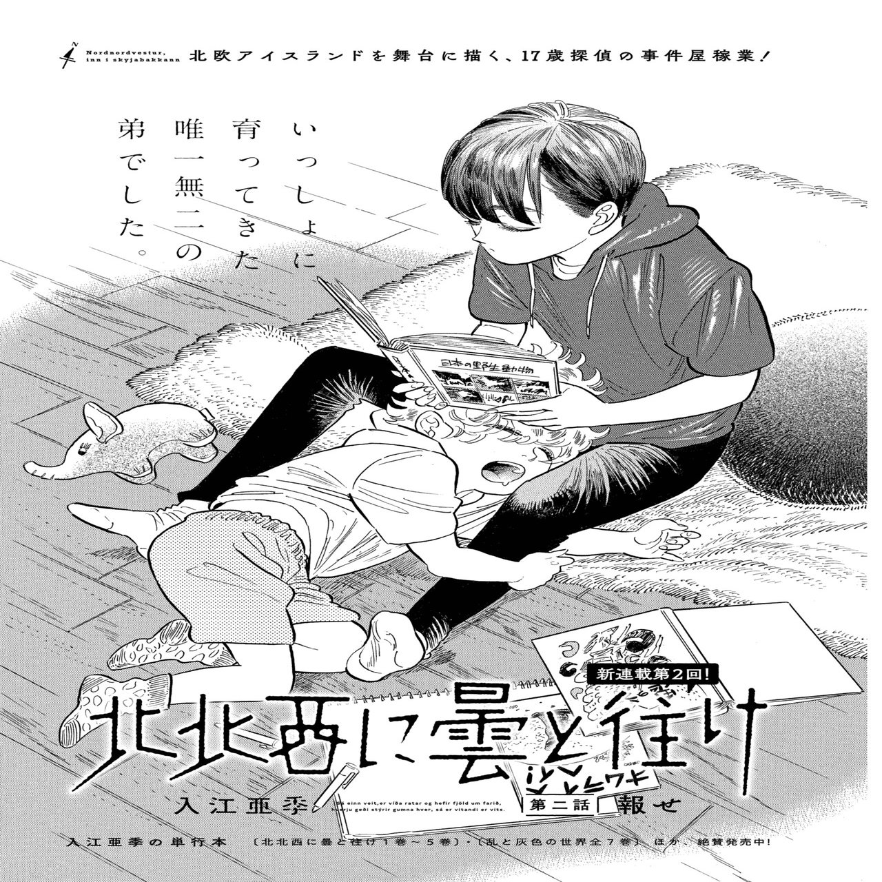 青騎士 第２b号作品紹介 北北西に雲と往け 入江亜季 青騎士 Note