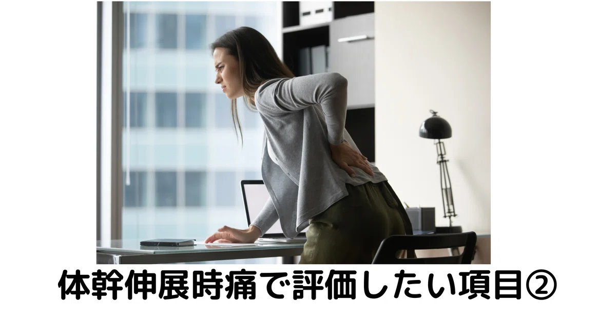 Items to Evaluate for Pain During Trunk Extension (Part 2)｜りょう 理学療法士×ピラティス