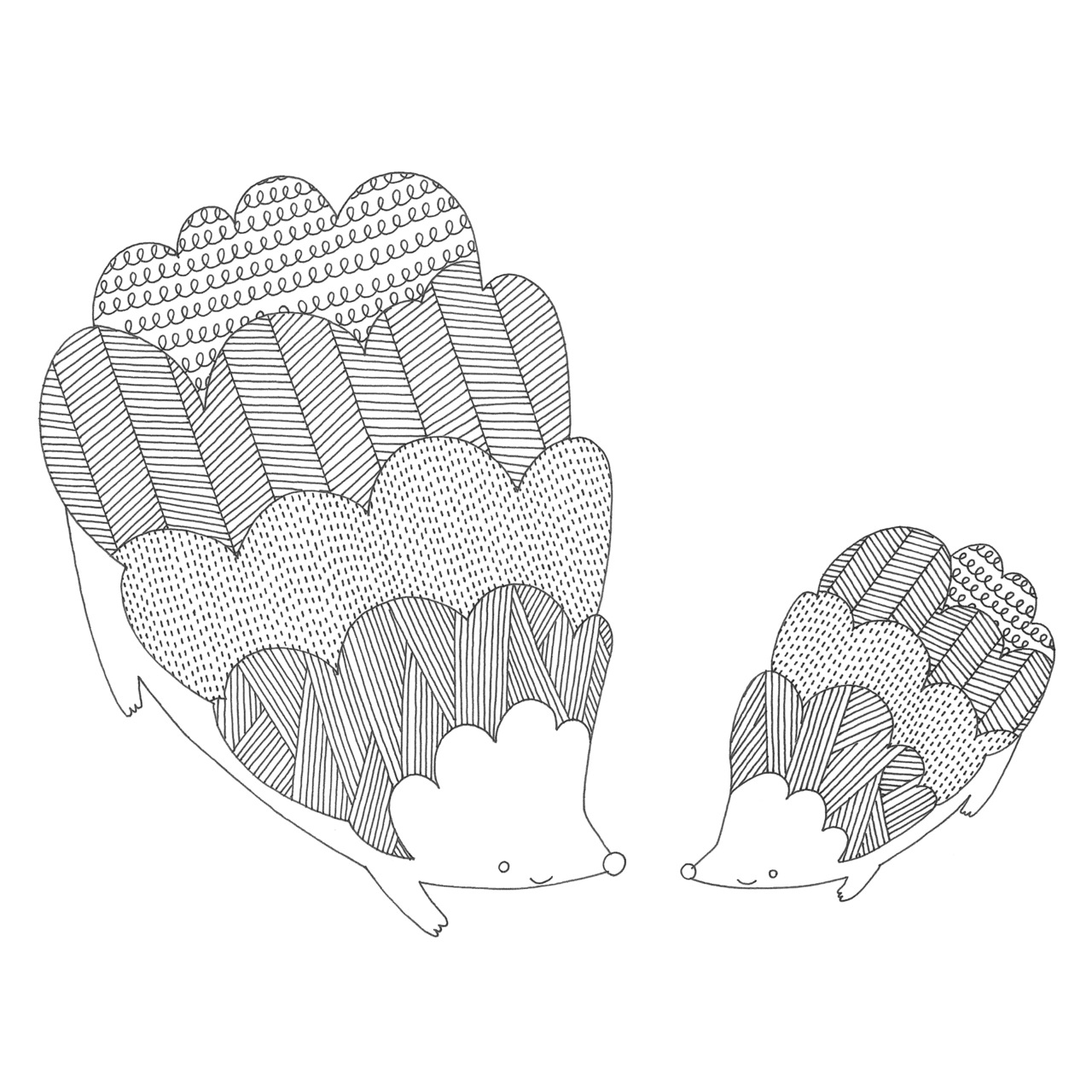 エプロン用イラスト原画画像 エプロンストーリー様 うにのれおな Note
