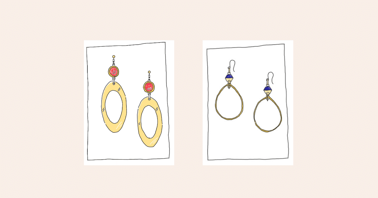 アクセサリー保管方法 イヤリング編 きゃな 顔タイプ診断 Amoca 大阪 京都 奈良 Note