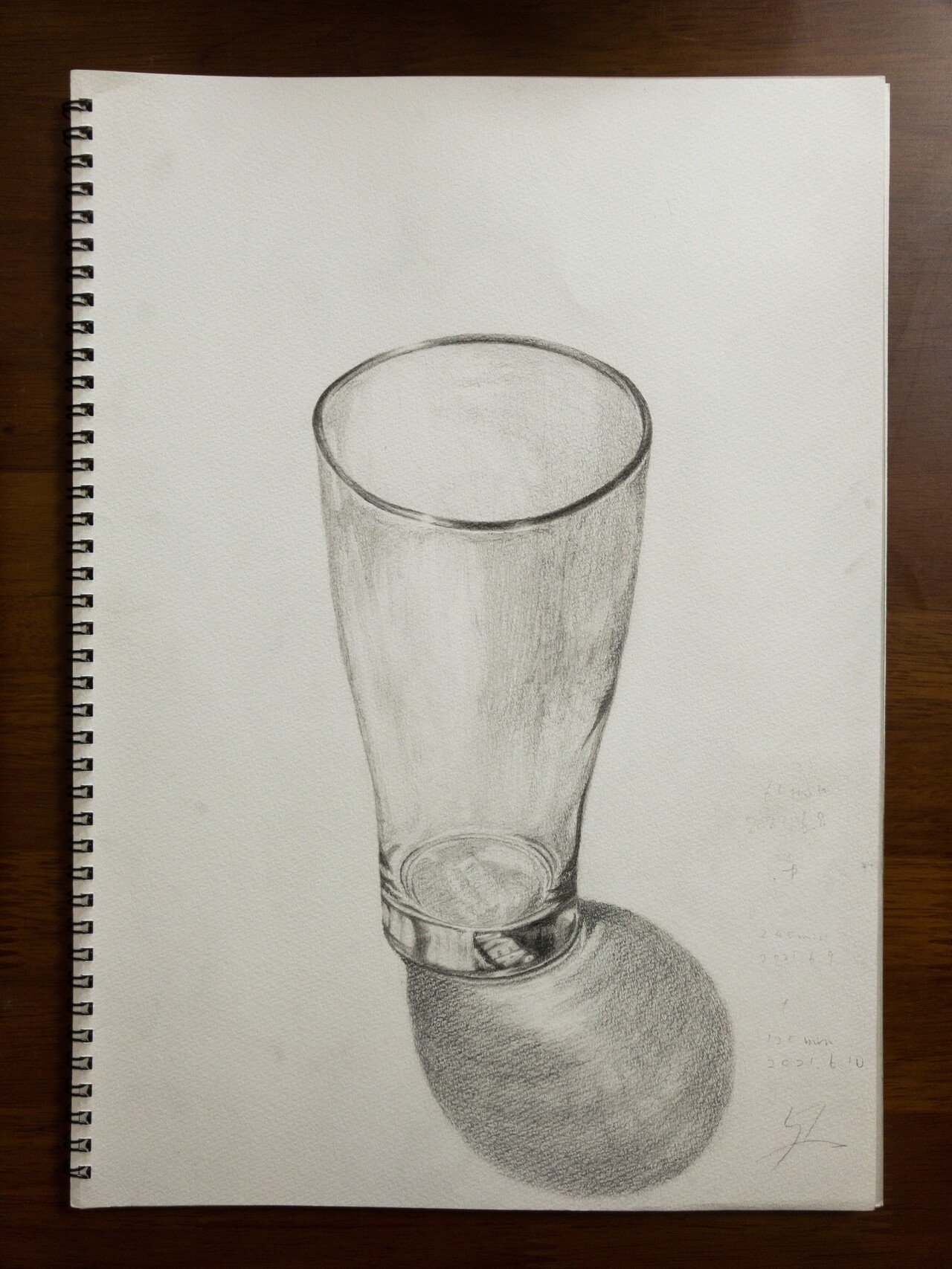 ほぼ独学でデッサン練習してきたけど 個人的に 初級編を卒業させてくれたグラスの絵を晒す ごっさむ Note ほぼ独学でデッサン練習してきたけど 個人的に 初級編を卒業させてくれたグラスの絵を晒す ごっさむ Note