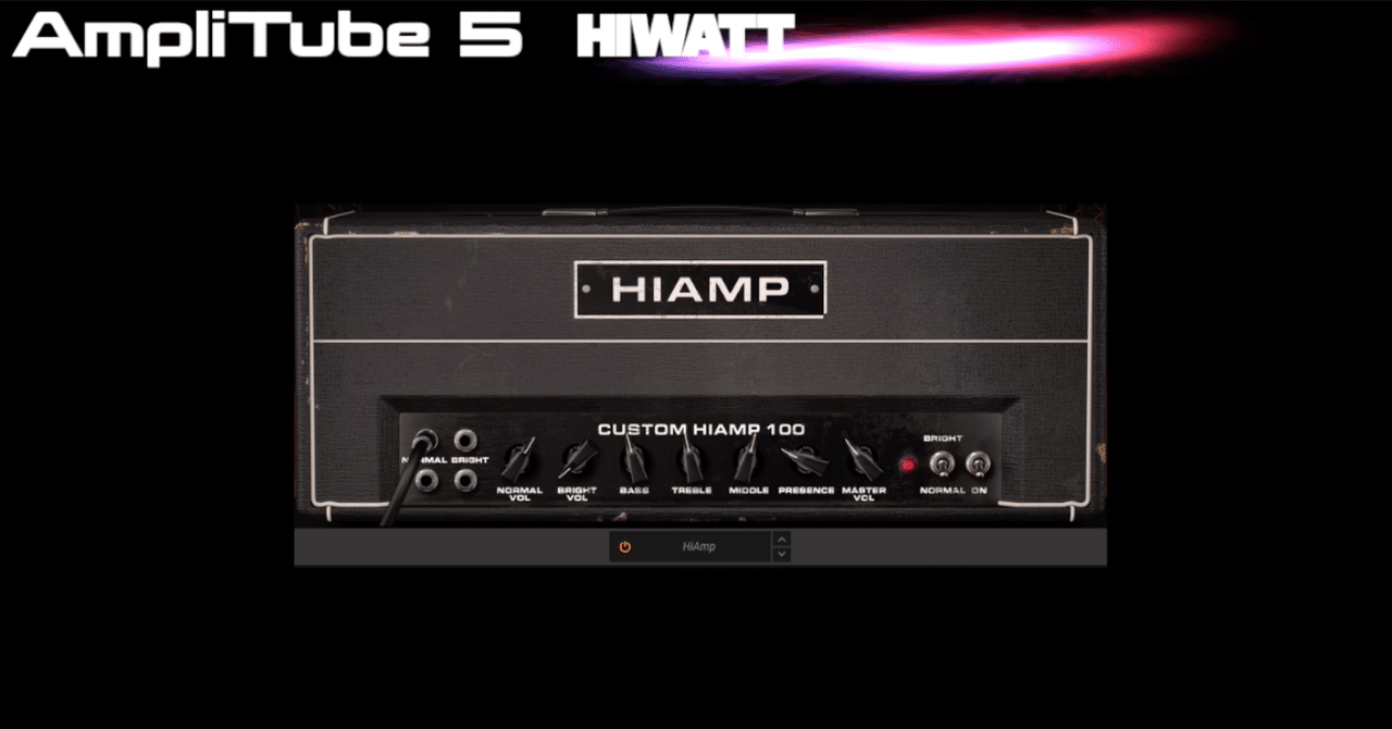AmpliTubeで学ぶギターアンプ(14)- Hiwatt DR103｜GiSAIONE
