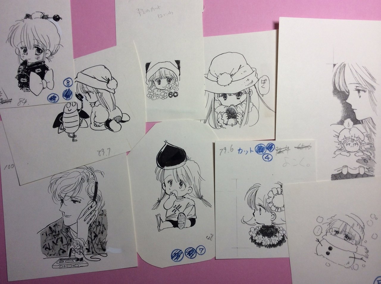 銀曜日の予告カットはまだまだたくさんあるのです Mutsumi Hagiiwa Note 銀曜日の予告カットはまだまだたくさんあるのです Mutsumi Hagiiwa Note