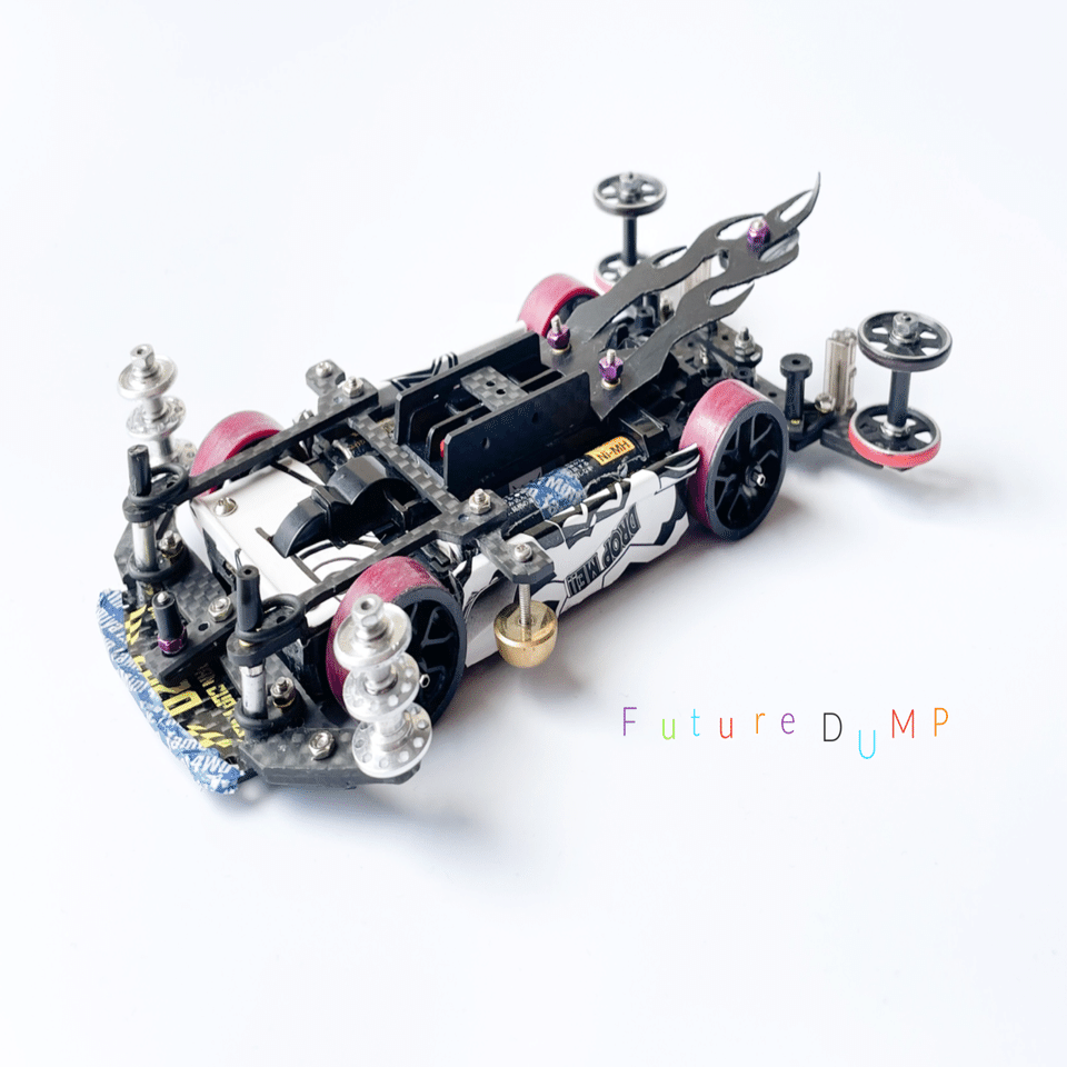 ミニ四駆 FMA スライディングバンパー/アンカー完成品