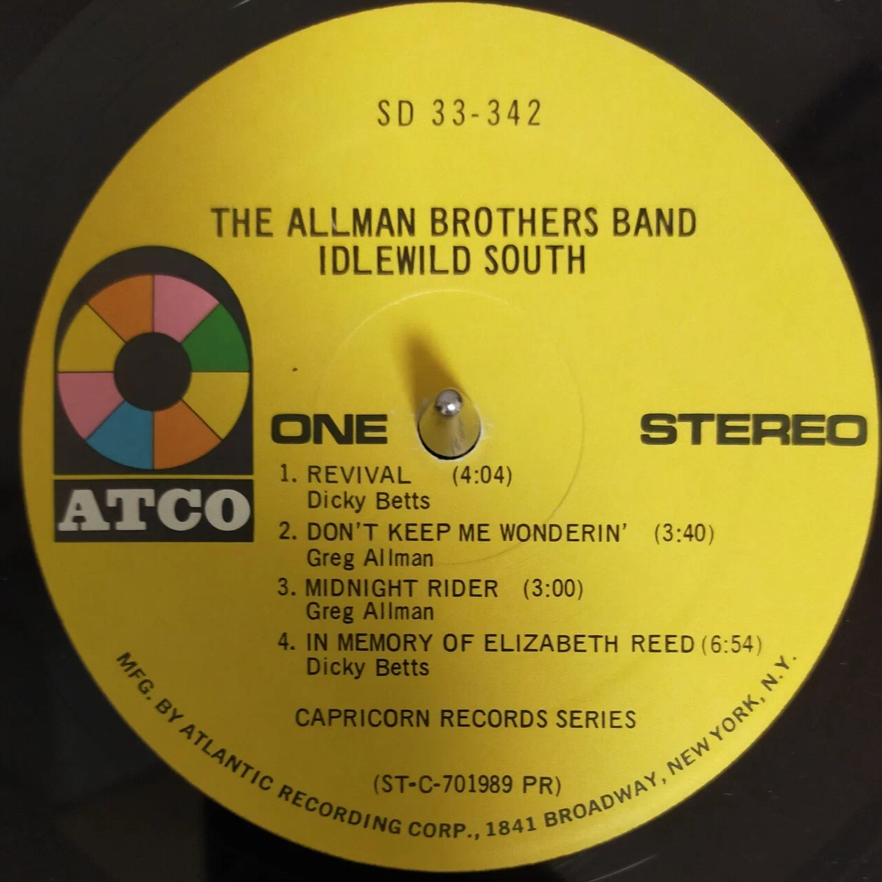 The Allman Brothers Band『Idlewild South』 (1970)｜Feelin