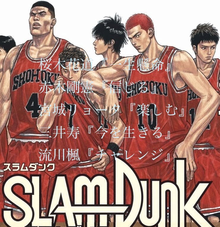 SLAM DUNK 流川楓 桜木花道 赤木剛憲 宮城リョータ 三井寿 ②-