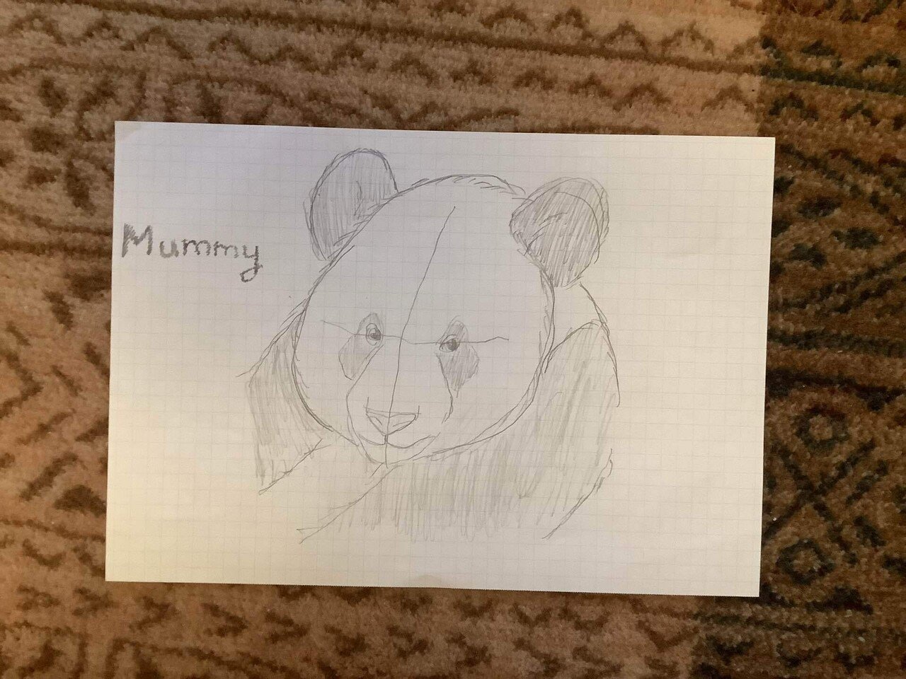 これは私が初めて絵がいたパンダです 私は もっとできるとおもいます 今度は 犬をかくつもりです この初めは こんなに上手じゃありませんでした けれどもsketch Arで色々な動物の書き方を学んでいまで Kacukiie カクキー Note