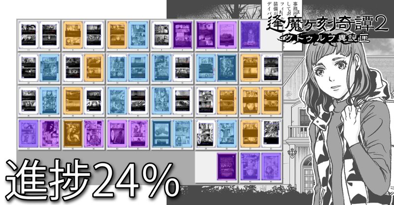 ただ今進捗率…24％！