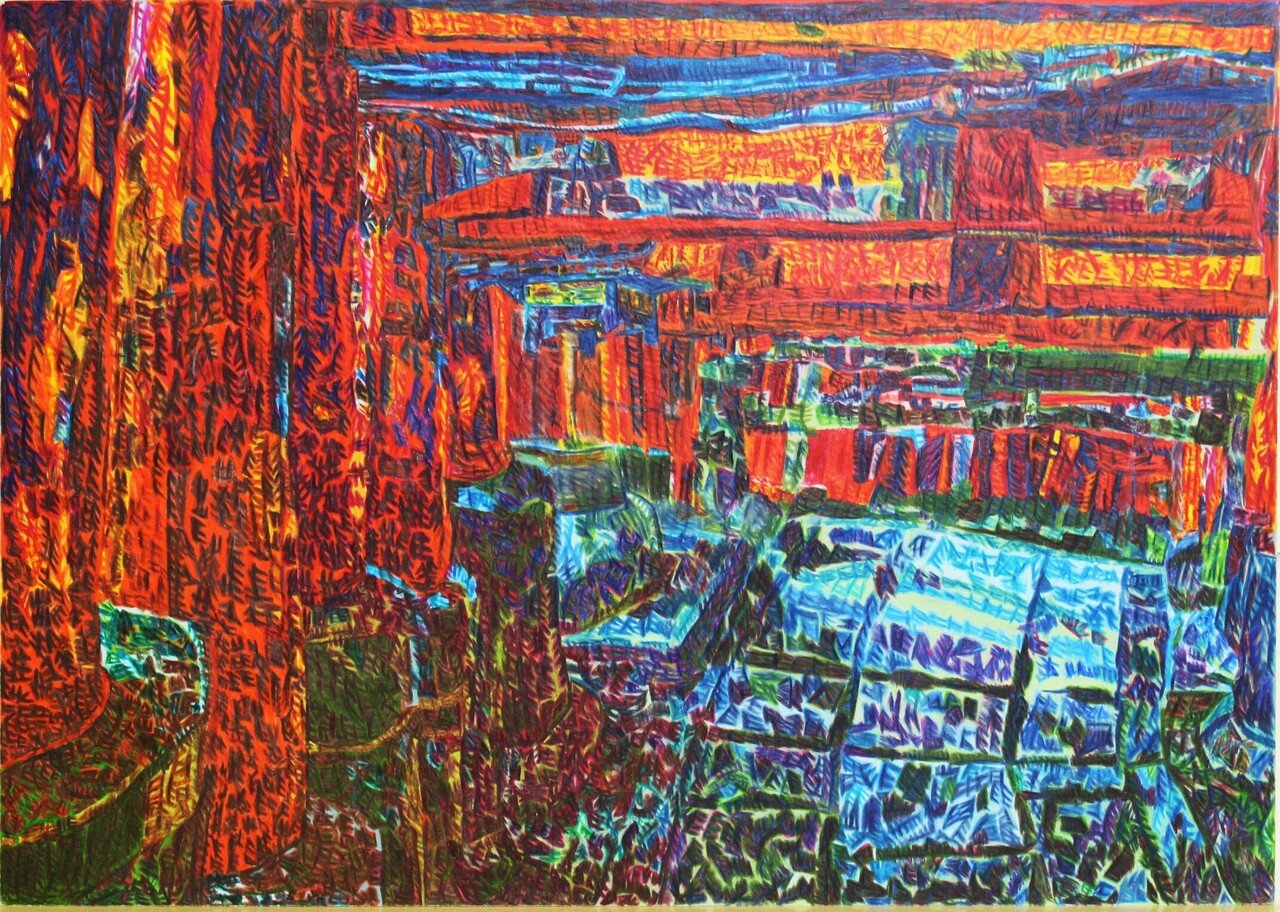 150もの色彩で世界を構築する。ギャラリーの開幕を飾った木村全彦の